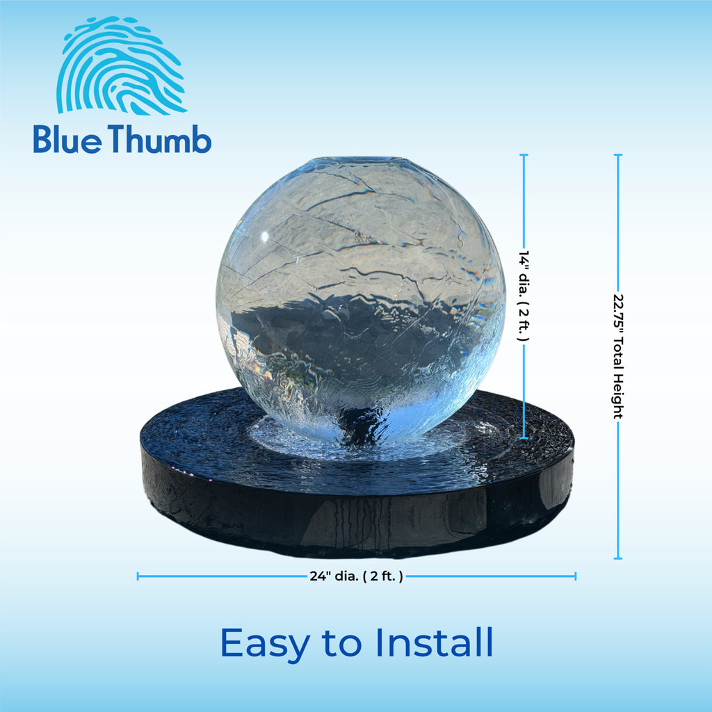 Crystal Sphere Fountain Kit 14