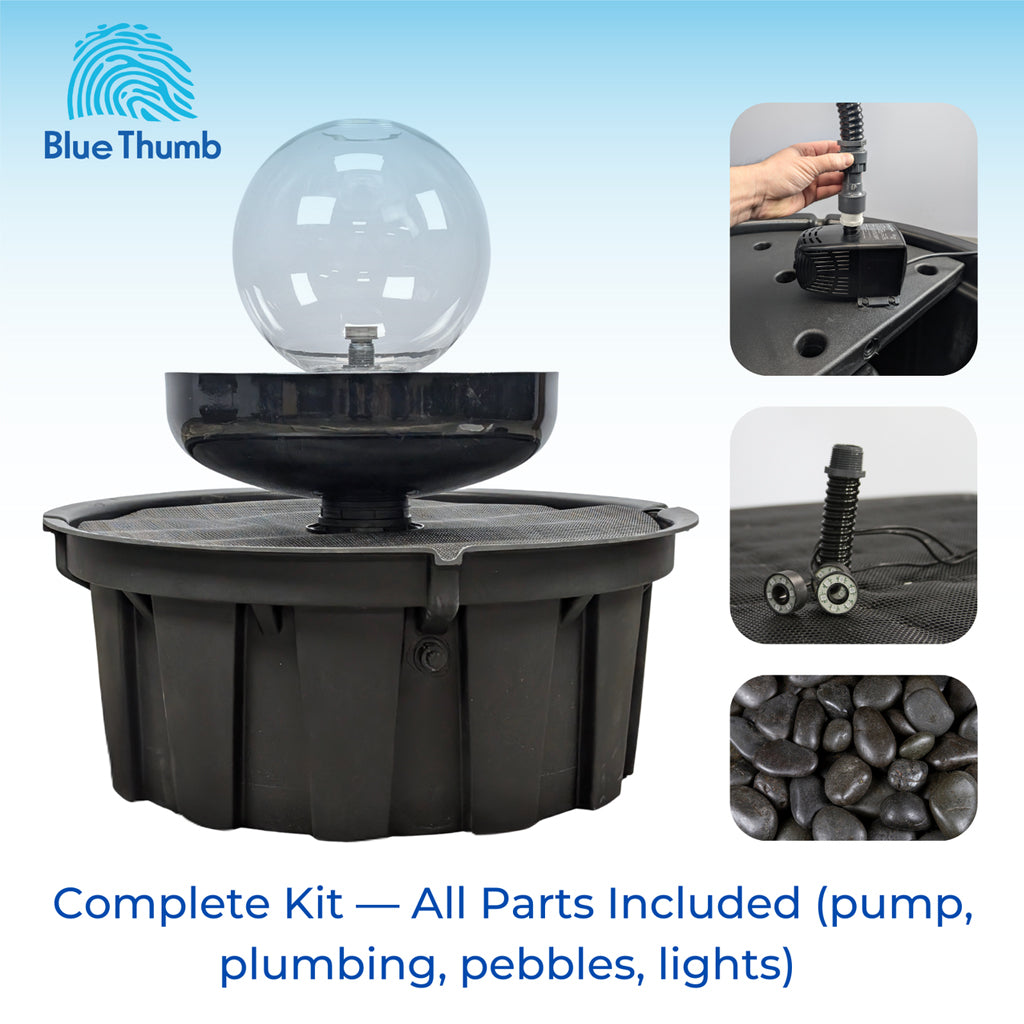 Crystal Sphere Fountain Kit 14