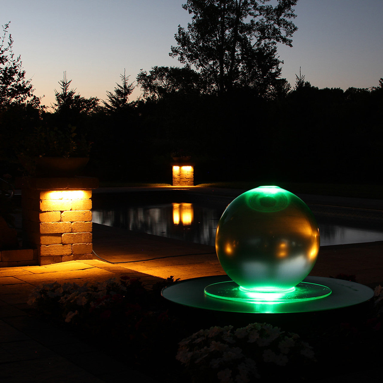 Crystal Sphere Fountain Kit 24