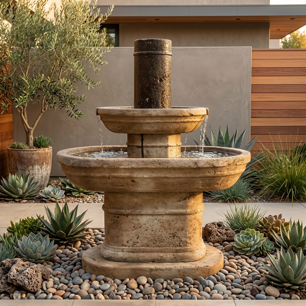 Desert Tiered Garden Fountain