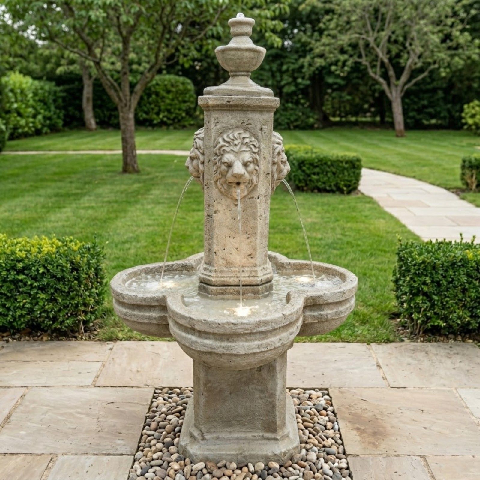 Diamante Lion Fountain