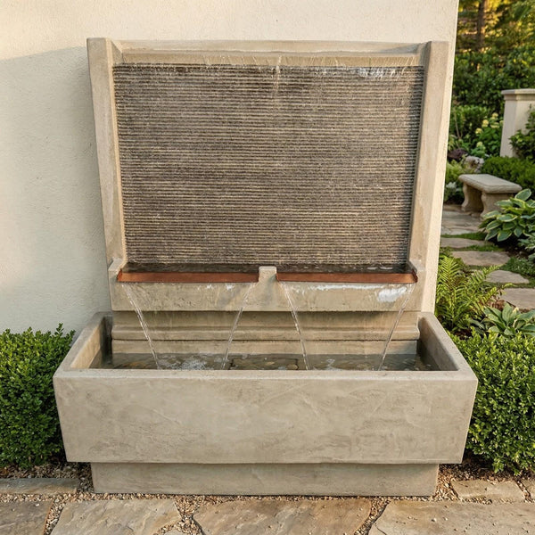 Double Brentwood Wall Fountain