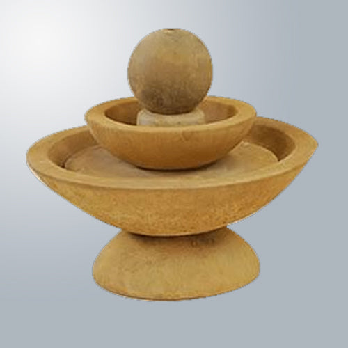 Due Small Fountain With Spillways