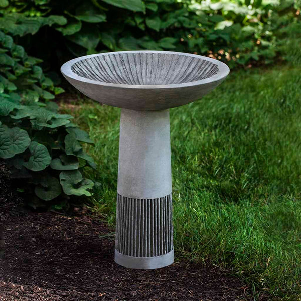 Equinox Cast Stone Birdbath