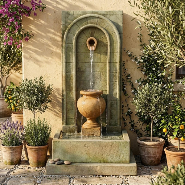 Etruria Urn Wall Fountain