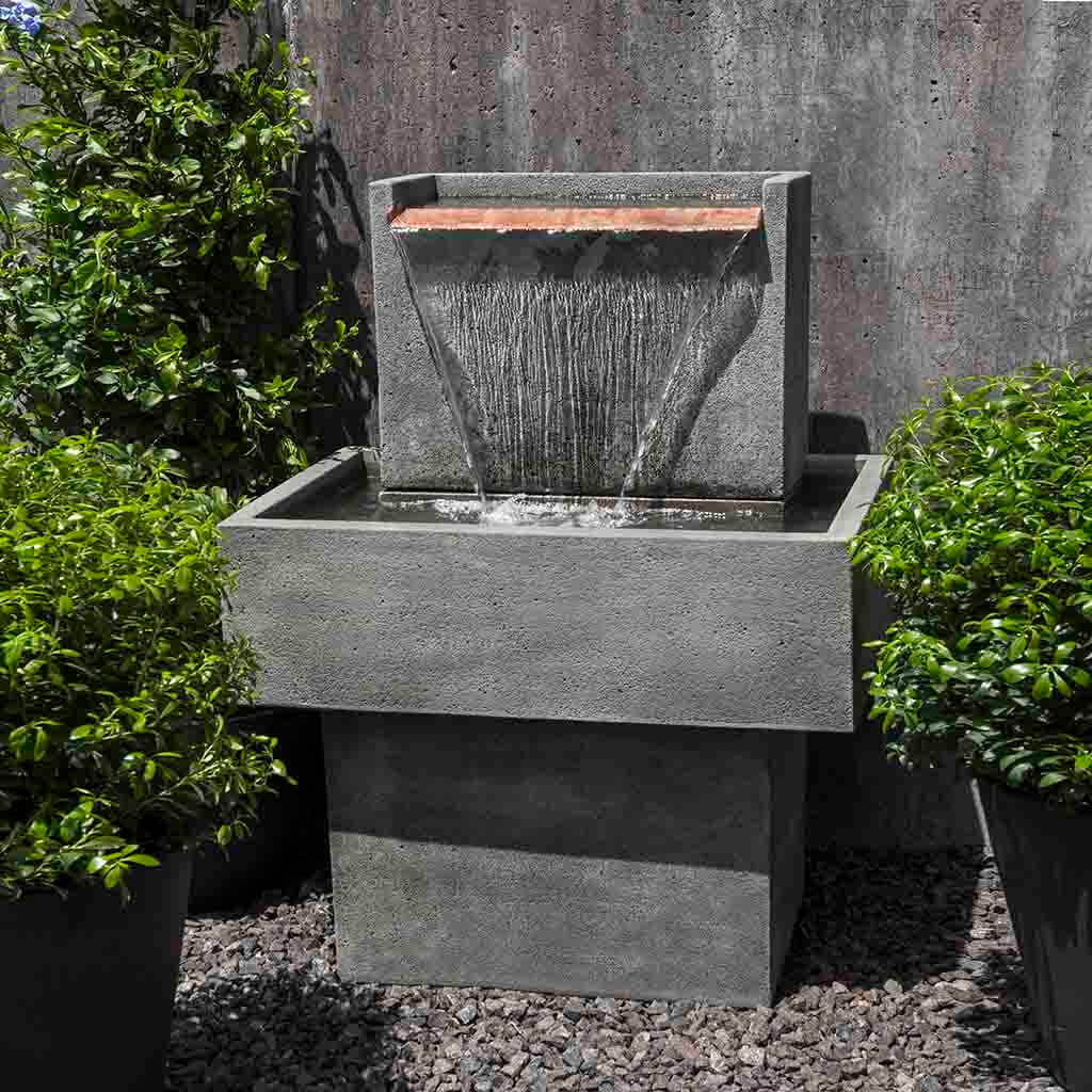 Falling Water I Garden Fountain