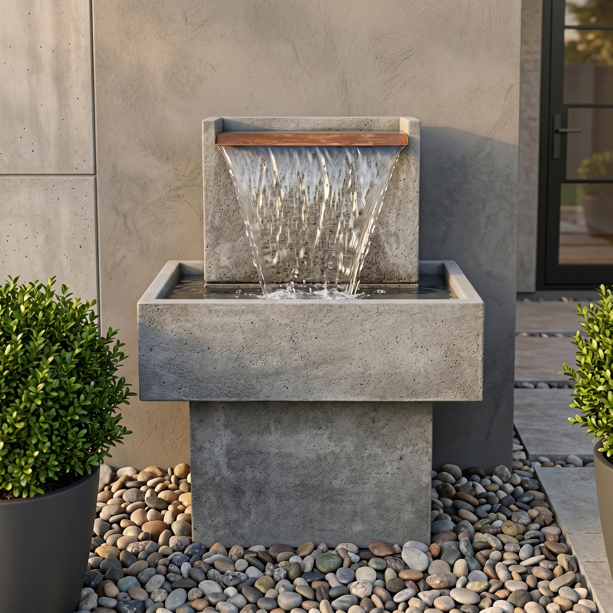 Falling Water I Garden Fountain