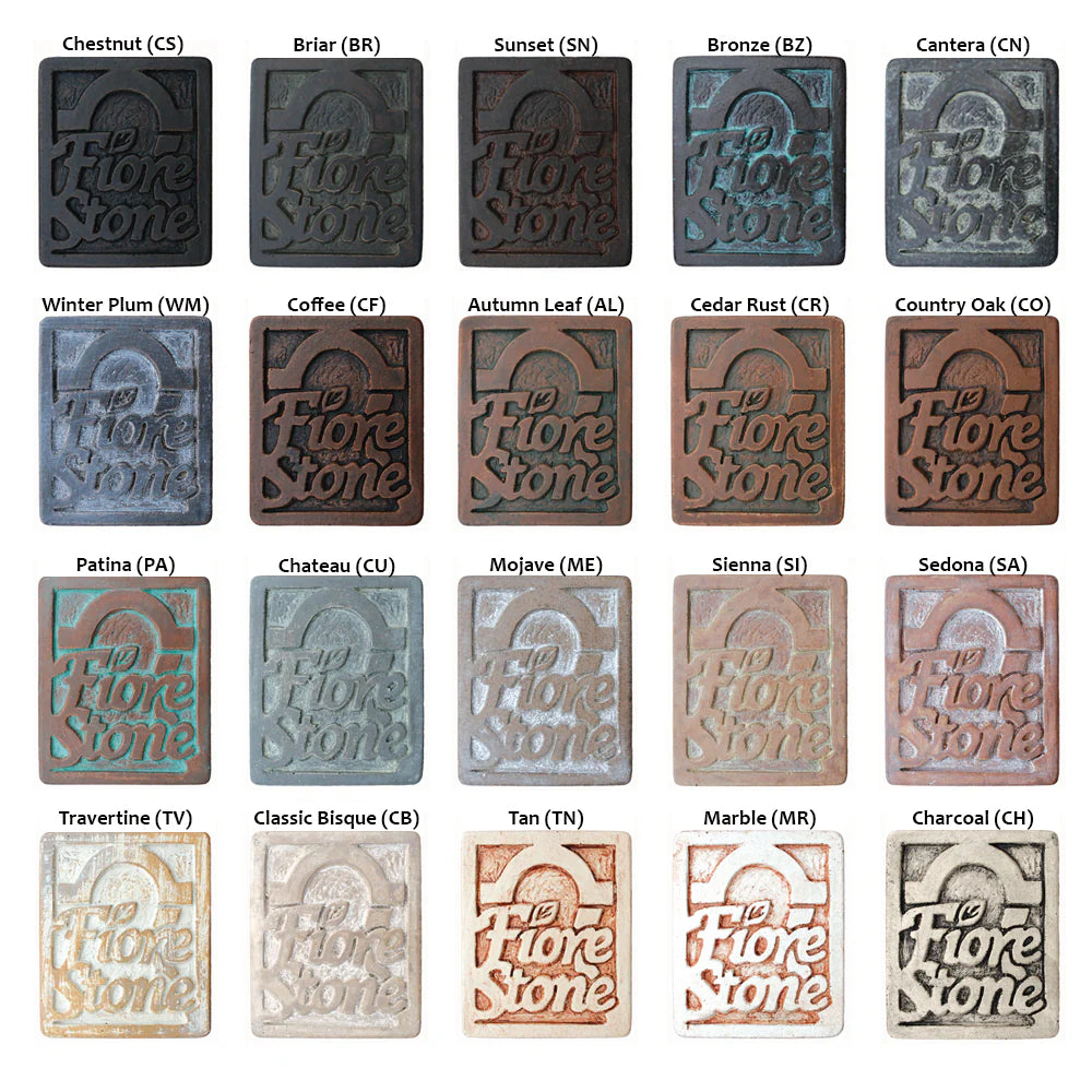 Garden Art Finish Samples