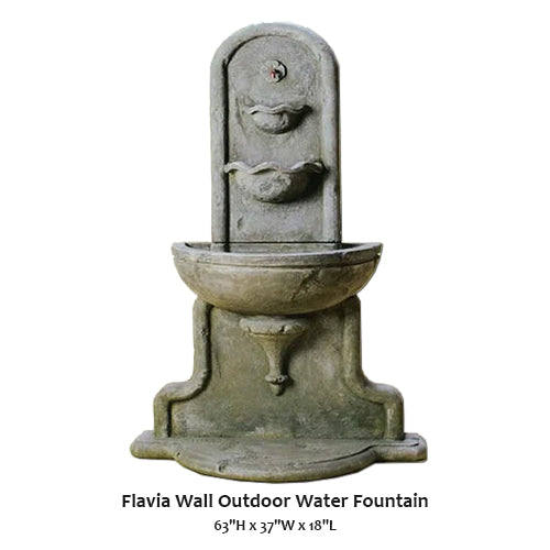Flavia Wall Outdoor Water Fountain