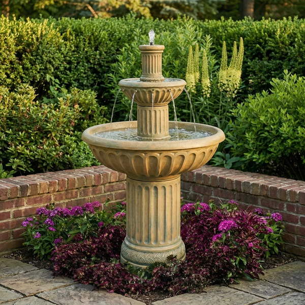 Fluted Fountain