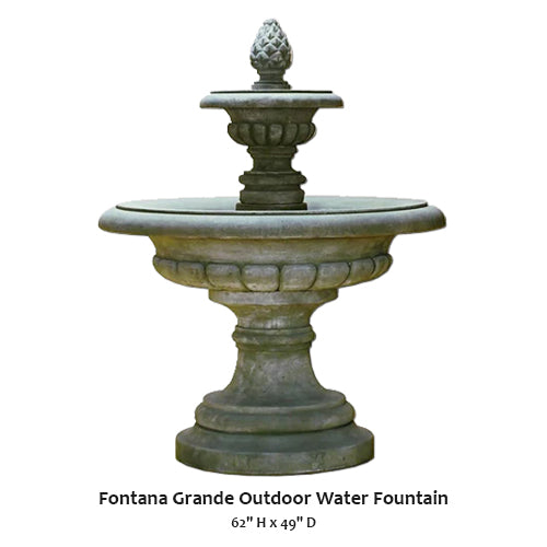 Fontana Grande Outdoor Water Fountain