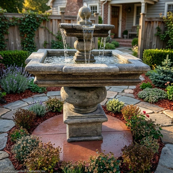 Fontana Quadra Outdoor Water Fountain