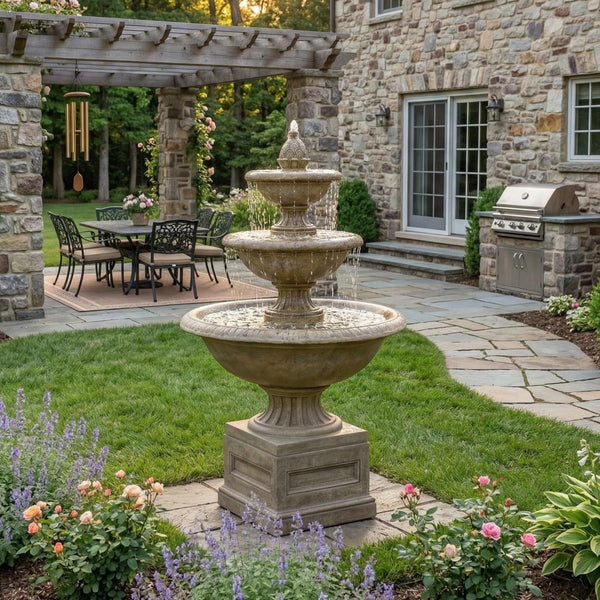 Fonthill Tiered Outdoor Water Fountain