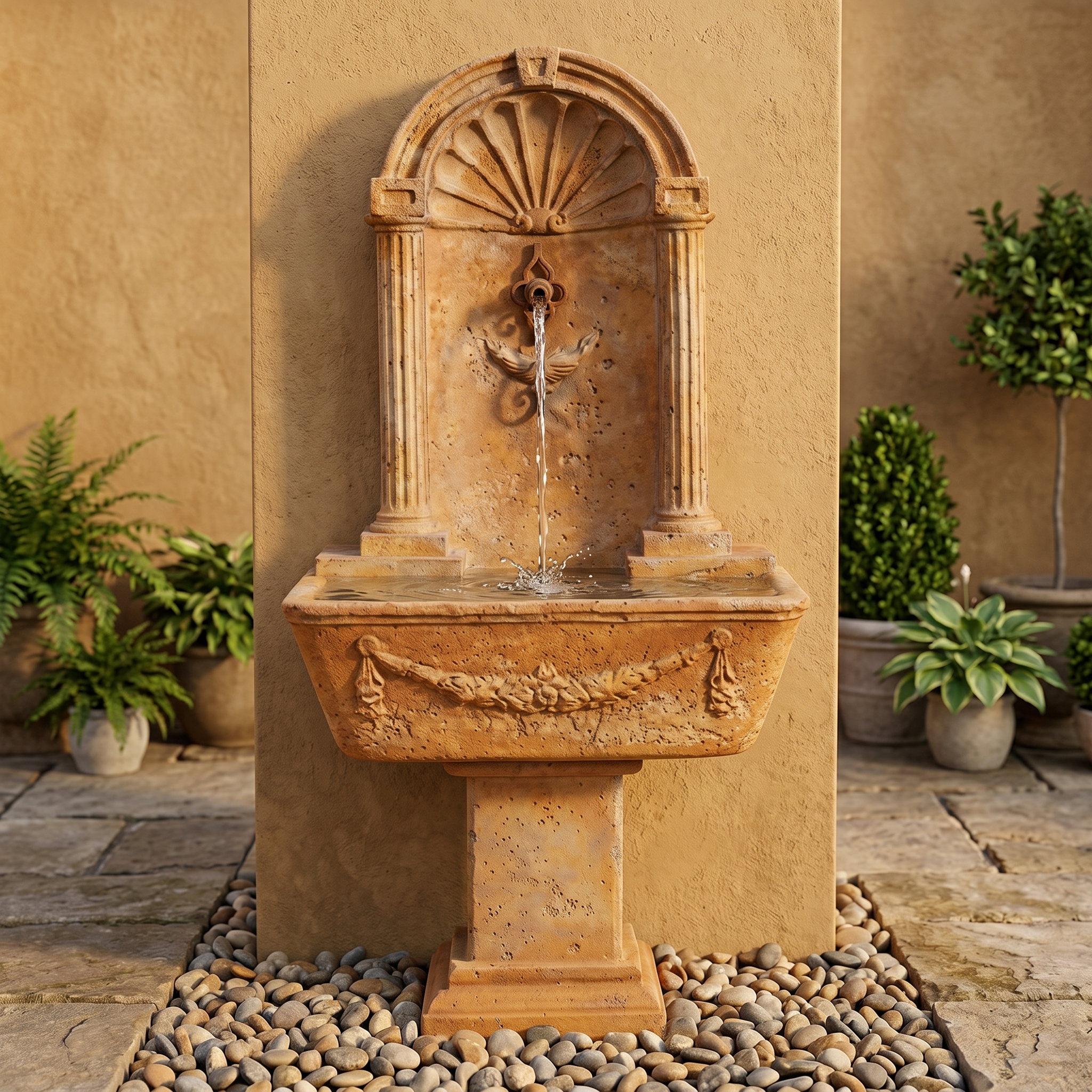 Foritalico Wall Fountain For Spout