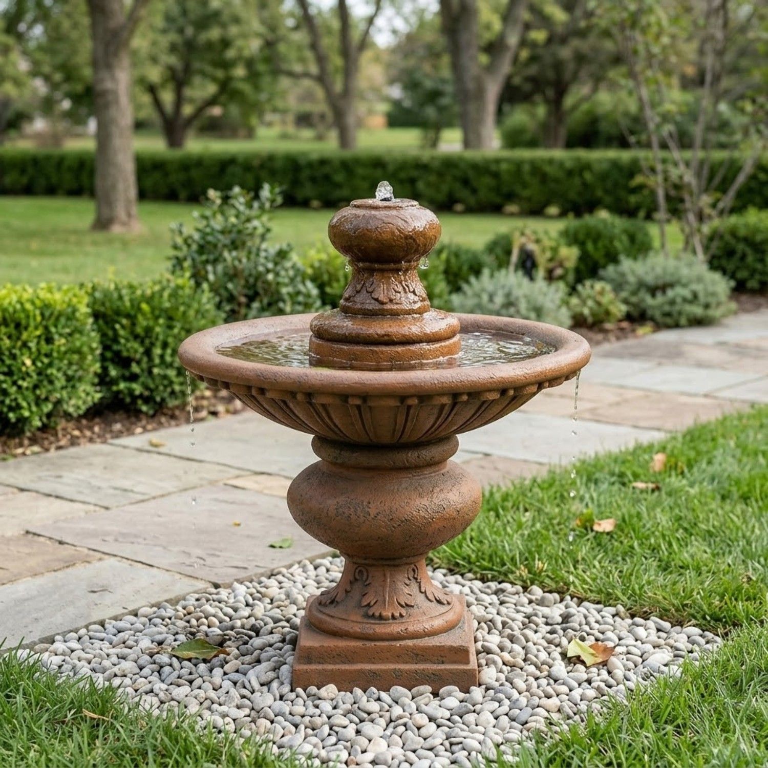 Aloha Pineapple Small Water Fountain