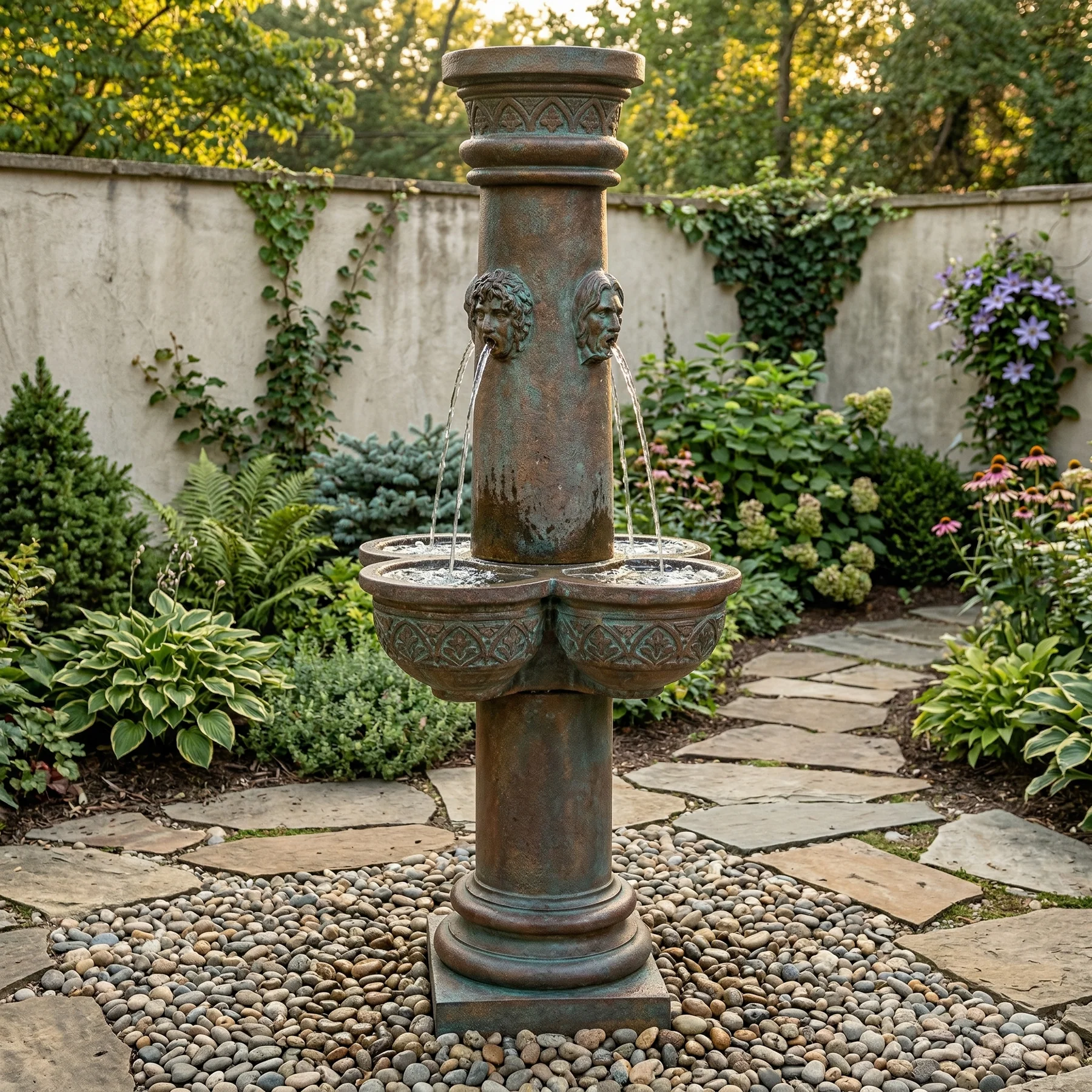 Four Seasons Outdoor Water Fountain