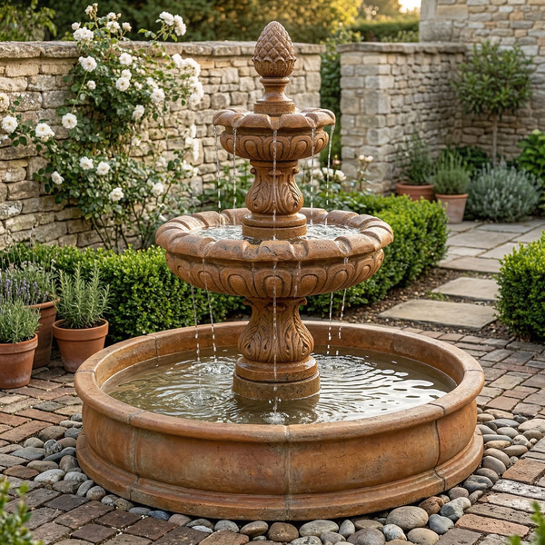Francese Two Tier Pond Fountain
