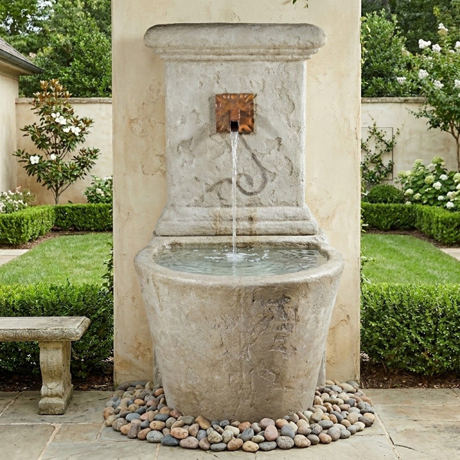 French Wall Fountain