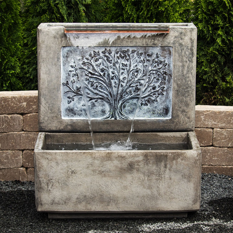 Grand Oak Wall Fountain