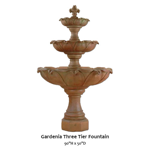 Gardenia Three Tier Fountain