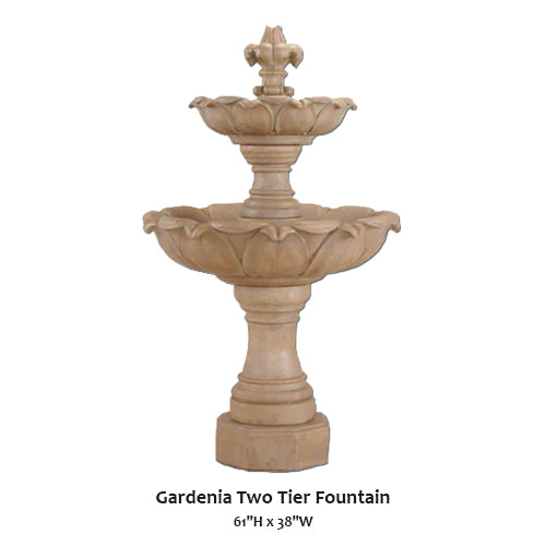 Gardenia Two Tier Fountain