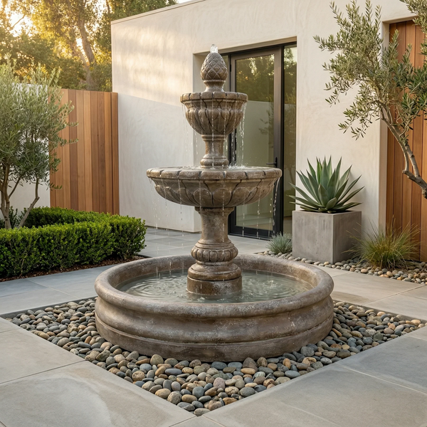 Geneva Fountain W/46" Basin