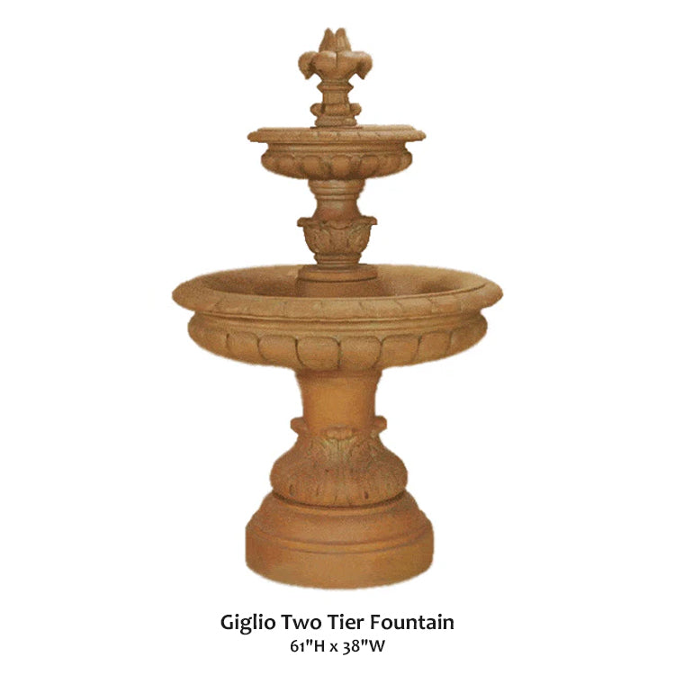 Giglio Two Tier Fountain