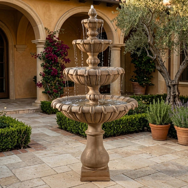 Grand Chateau Four Tier Fountain