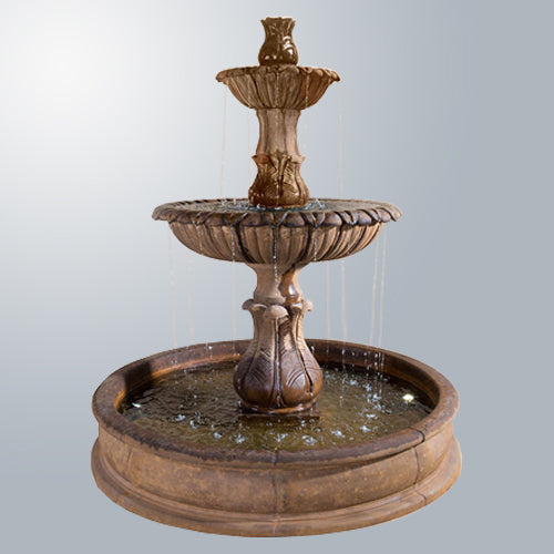Grandis Calanthia Two Tier Pond Fountain