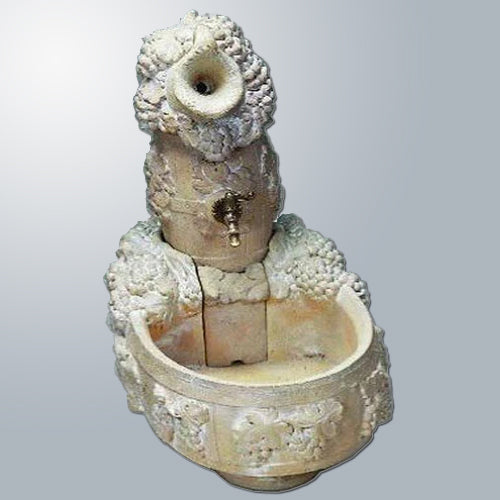 Grape Harvest Outdoor Water Fountain for Spout