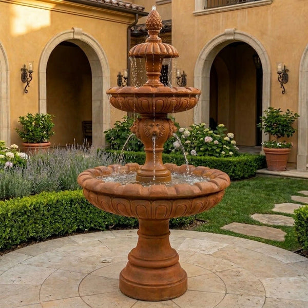Grimaldi Lion Three Tier Fountain