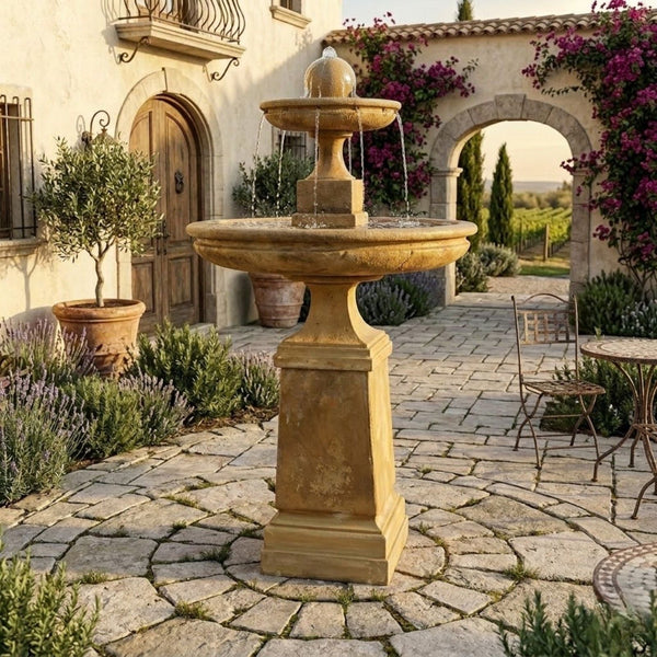 Hampton Tall Two Tier Fountain