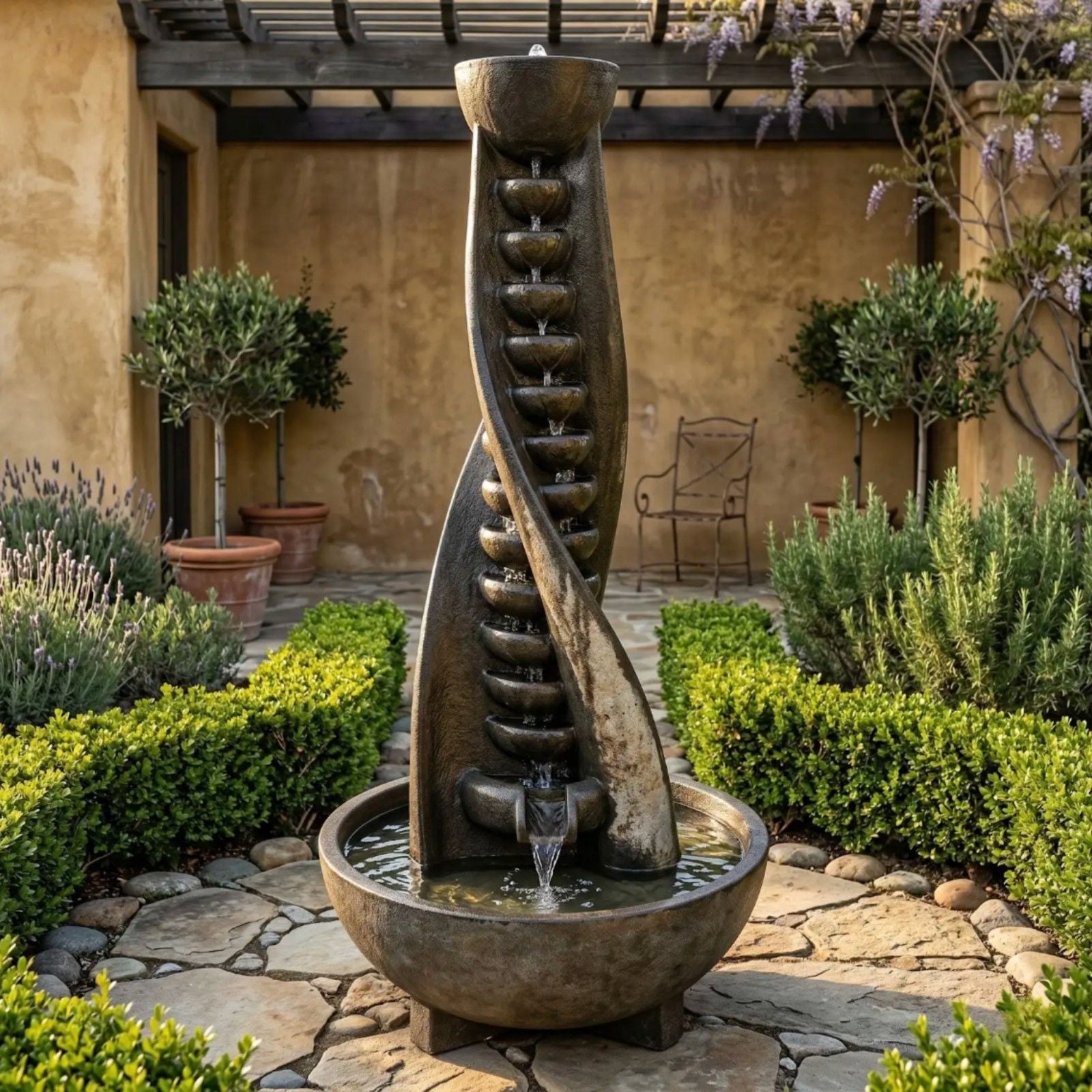 Helix Fountain