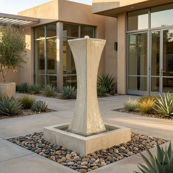 7' Tall I Garden Water Fountain