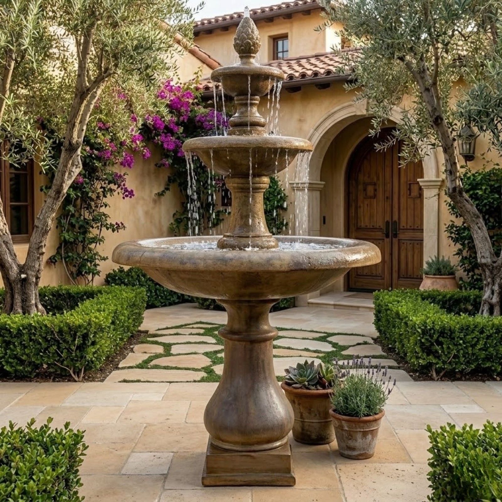 Immanis Newcastle Three Tier Fountain (Tall Spacers)