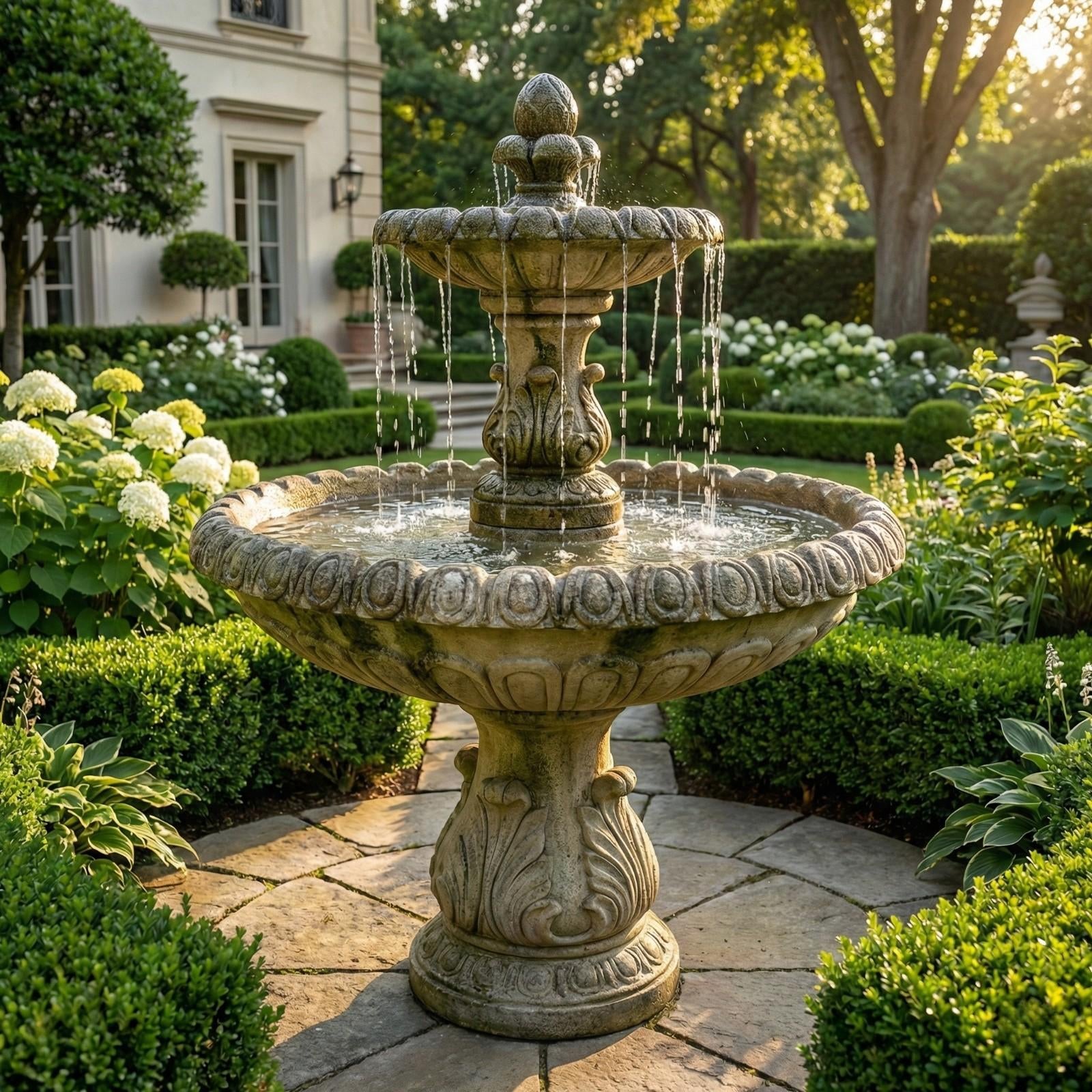 International Tiered Garden Fountain