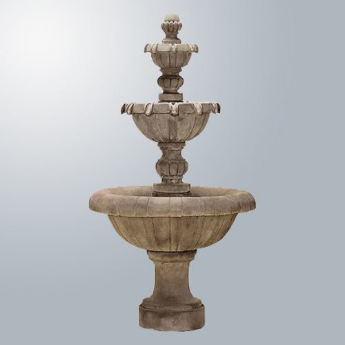 Jardin Three Tier Outdoor Water Fountain Short