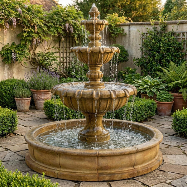 Jardin Three Tier Pond Fountain