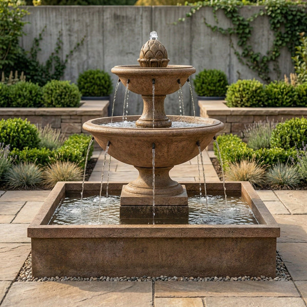 La Mirande Outdoor Water Fountain