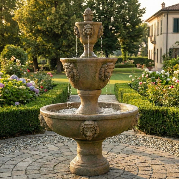 Large Three Tier Leonesco Fountain