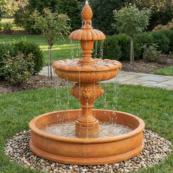 Laurent Two Tier Pond Fountain