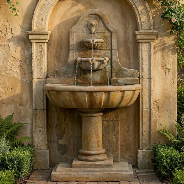 Lido Wall Outdoor Fountain
