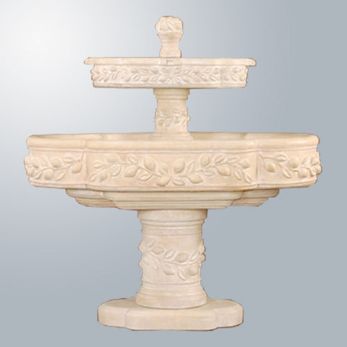 Limoni Romani Two Tier Outdoor Water Fountain