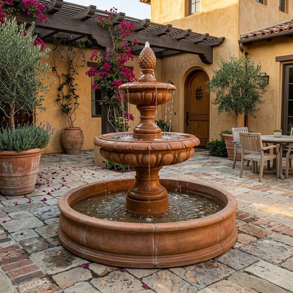 Lombardina Two Tier Pond Fountain