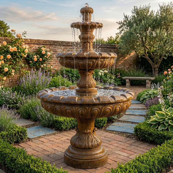 Louis XV Three Tier Fountain