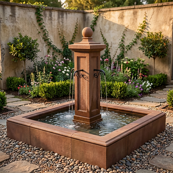 Luberon Estate Outdoor Fountain