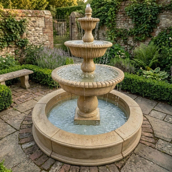 Malibu Three Tier Easy Pond Fountain