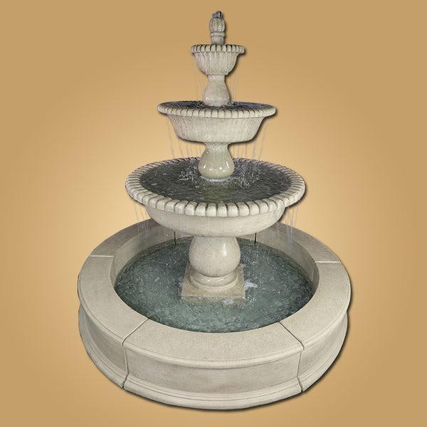 Malibu Three Tier Easy Pond Fountain