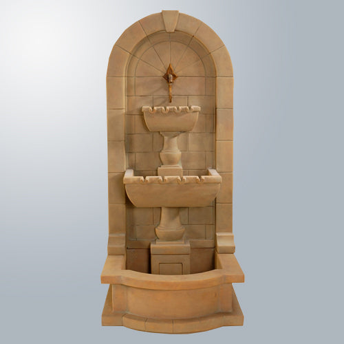Monterosso Wall Fountain With Pond