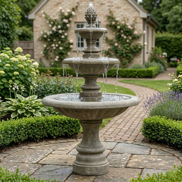 Newcastle Three Tier Outdoor Fountain